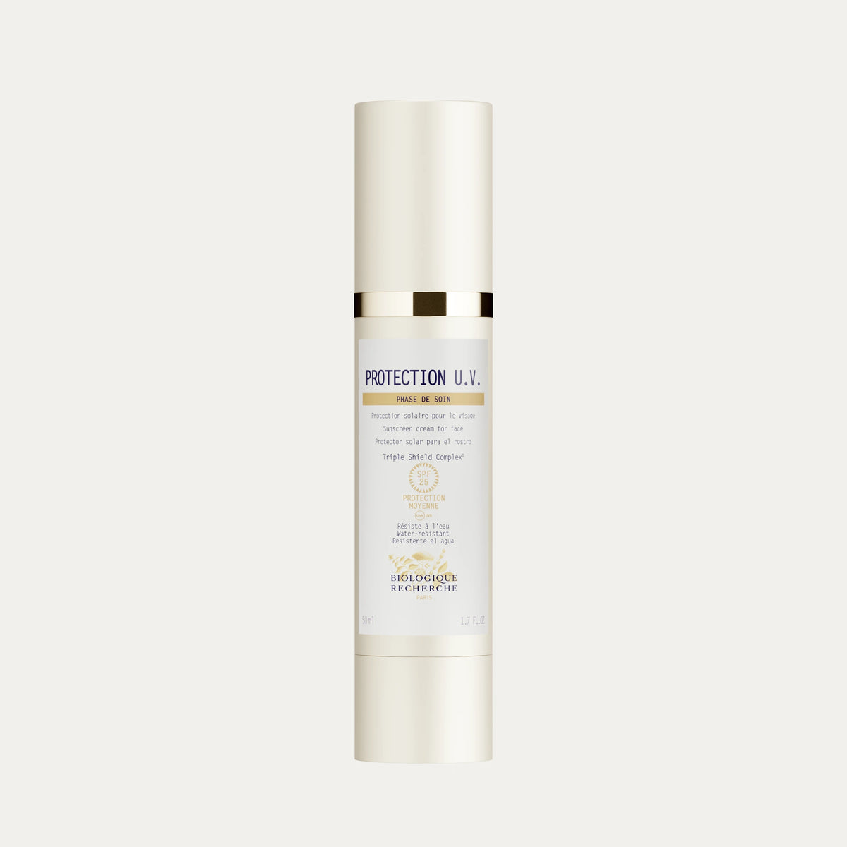 Protection U.V. SPF 25
